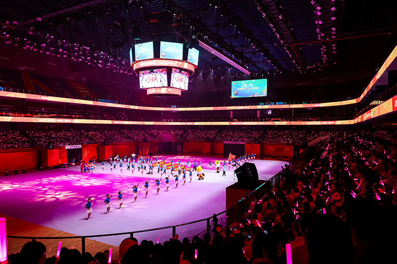 四川省首届职工运动会在成都开幕_fororder_POP_4304