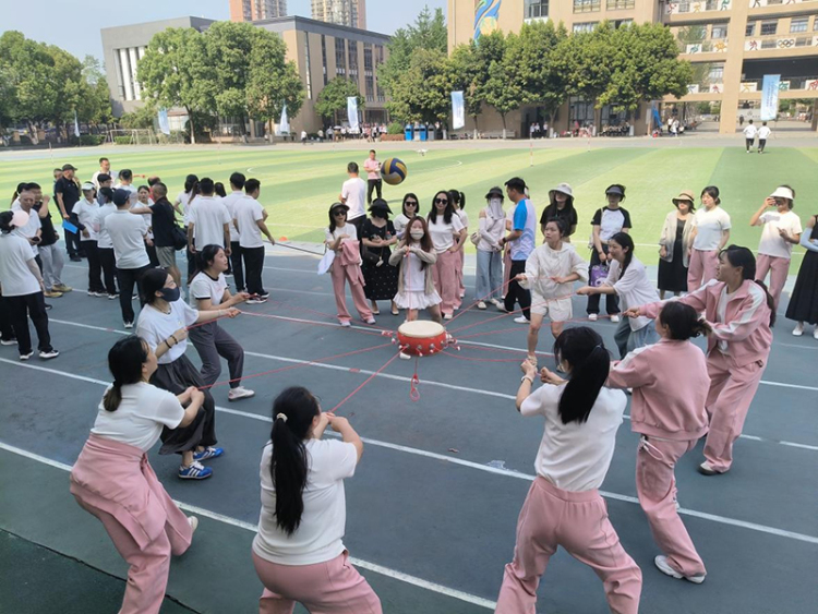德阳旌阳区教育系统职工运动会精彩开赛_fororder_图片-4