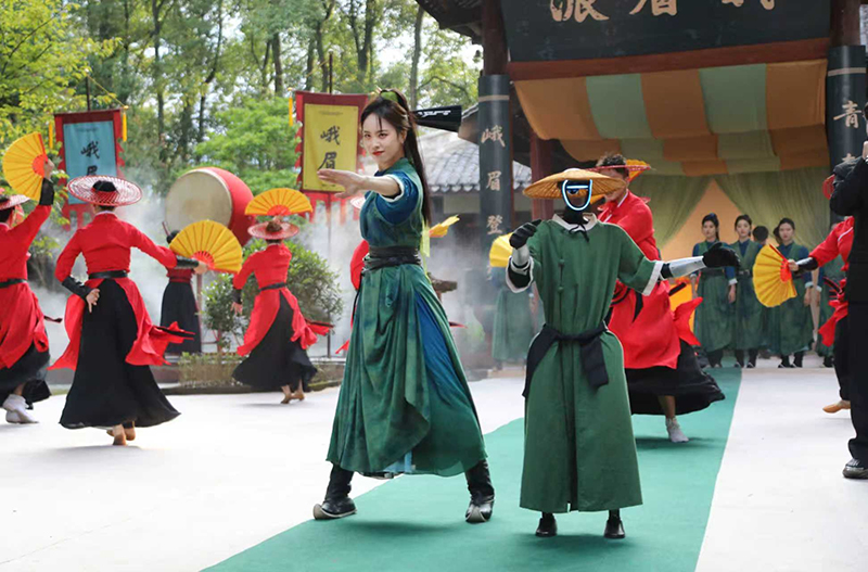 第五届峨眉武术传承大会开幕_fororder_图片-2