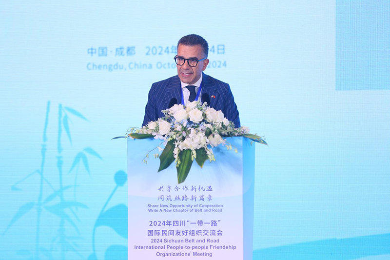 2024年四川“一带一路”国际民间友好组织交流会在成都开幕
