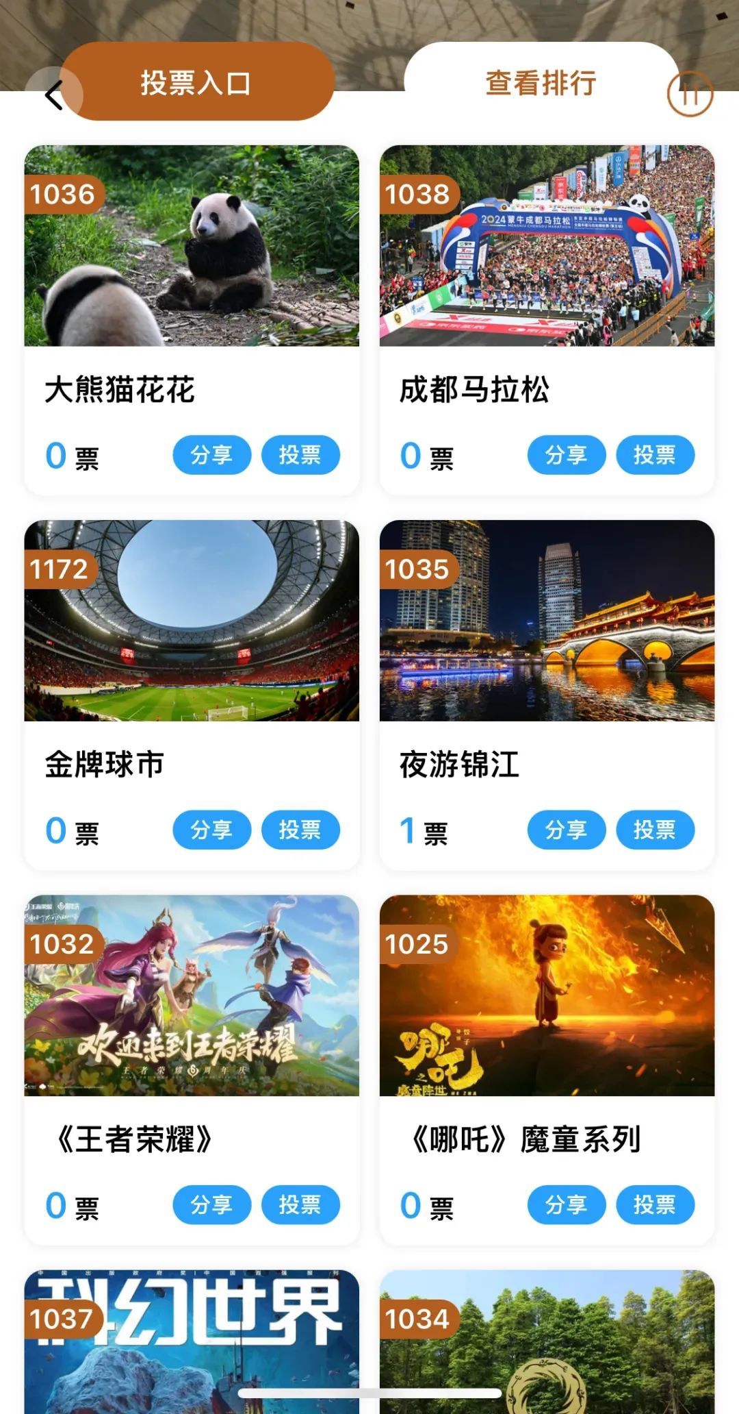 投票开启！“三城三都”品牌等你来选