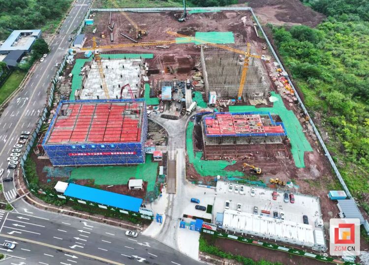 川南渝西科技成果转化中试基地（B区）一期工程加速建设  预计2025年底主体完工