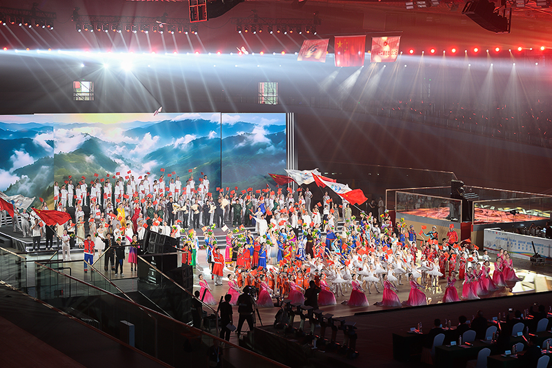 川渝携手以体育赋能融合发展 自贡打造“赛事之城”新名片_fororder_8精彩演出（摄影-廖志全）