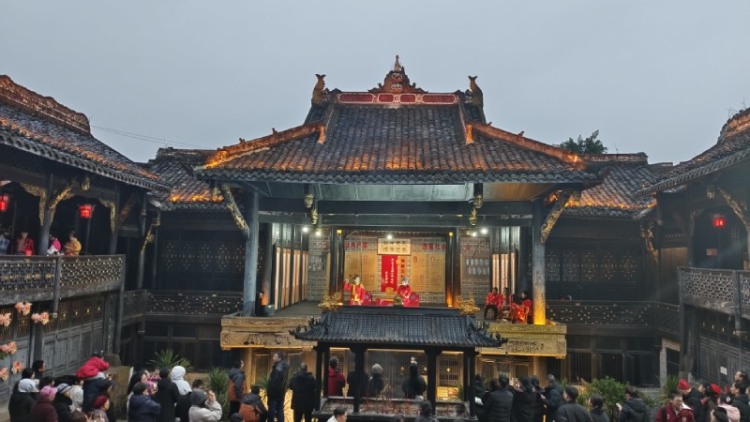 时代光影 百部川扬｜文化为核 旅游为翼——看自贡如何将盐业遗产转化为特色文旅资源_fororder_仙市古镇 供图 仙市古镇 (5)
