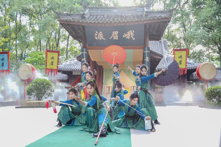第五届峨眉武术传承大会开幕_fororder_图片-3
