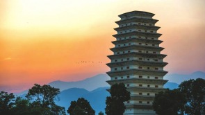 风格独具的彭州古塔