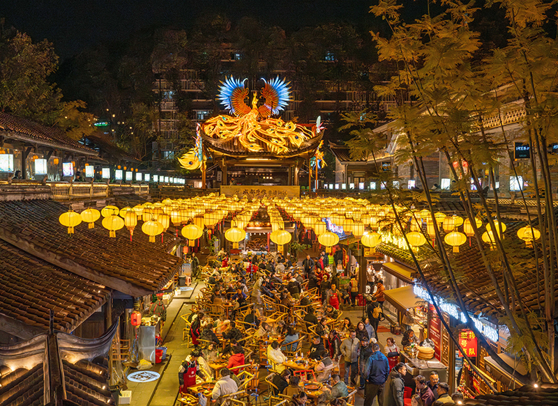 585.62万人次 这个春节成都锦江区“超火爆”