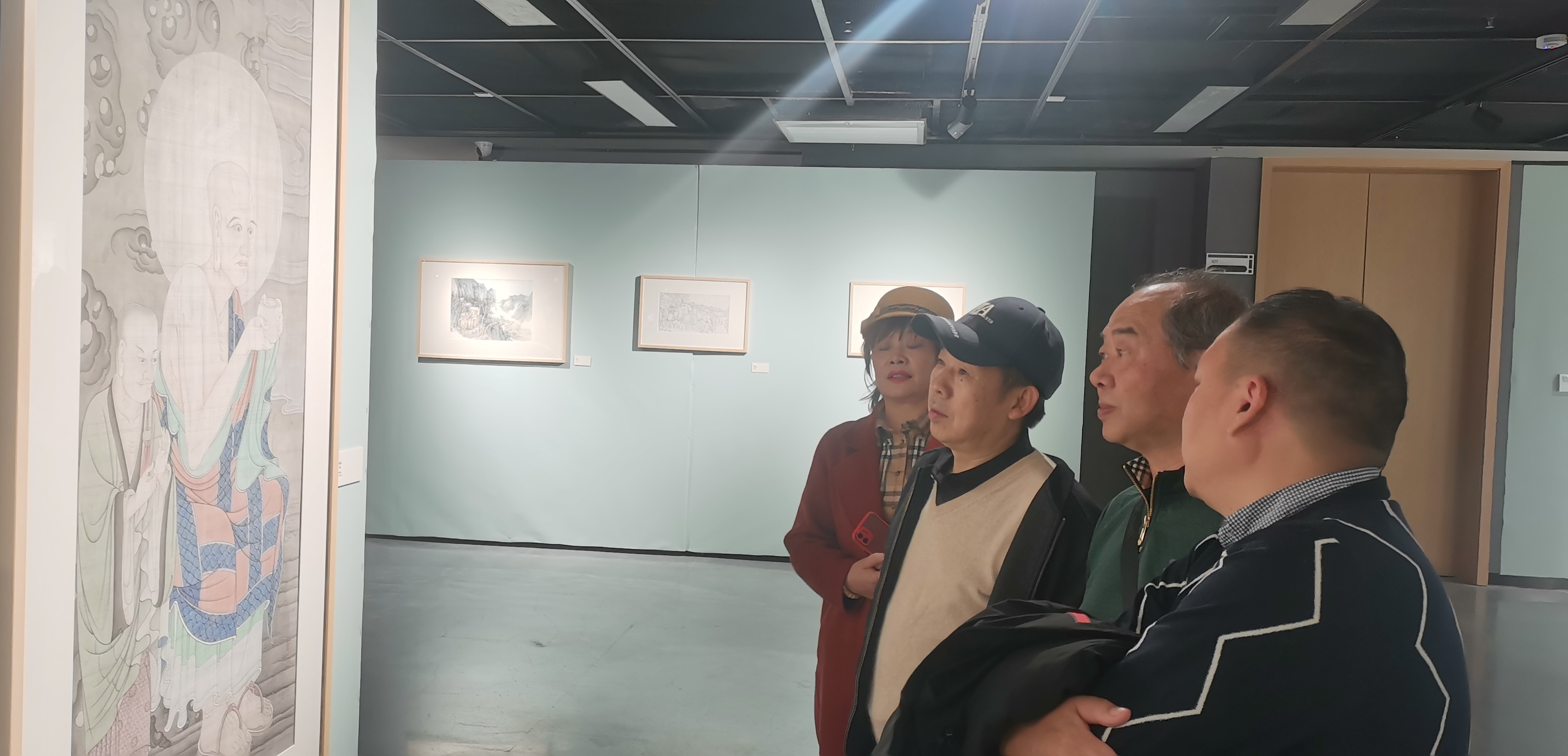 全国书画名家走进金堂主题书画展启幕