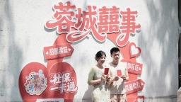 5705对新人扯证 “520”成都浪漫满城