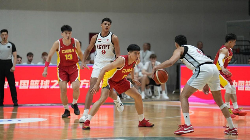 U19国青男篮国际挑战赛（犍为赛区）激情开赛 点燃夏日热情_fororder_图片-3