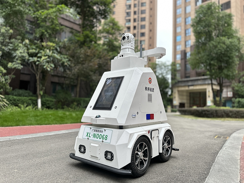 简阳：广目秩序巡逻机器人“上岗” 人工智能应用场景运用“破题”_fororder_未标题-3