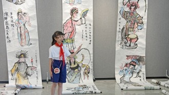 德阳中江县美术书法传习基地在实验小学授牌成立