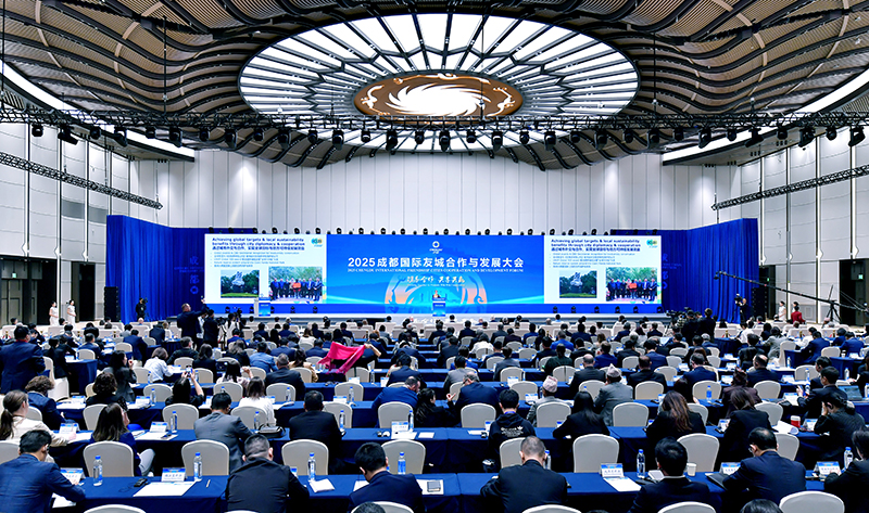 成都的友城之道：携手合作，共享共赢_fororder_2025成都国际友城合作与发展大会现场 供图 2025成都国际友城合作与发展大会组委会