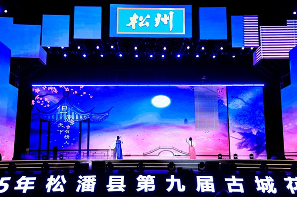 万千花灯映松州 第九届松潘古城花灯会举行_fororder_图片-2