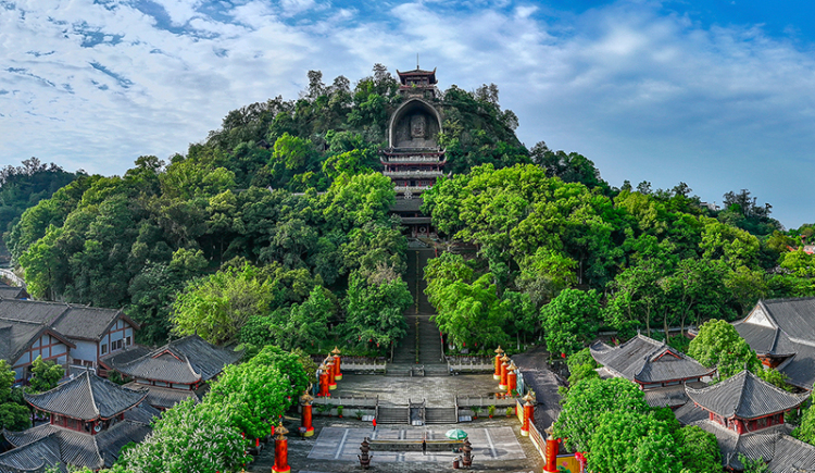 自贡市荣县发布五大主题 解锁文旅融合新思路_fororder_3荣县大佛（摄影-廖志全）