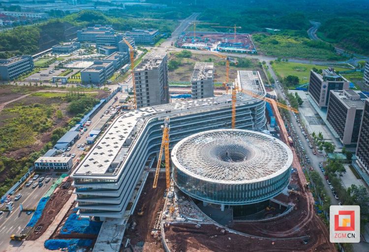 自贡南岸之芯科创项目建设加速推进