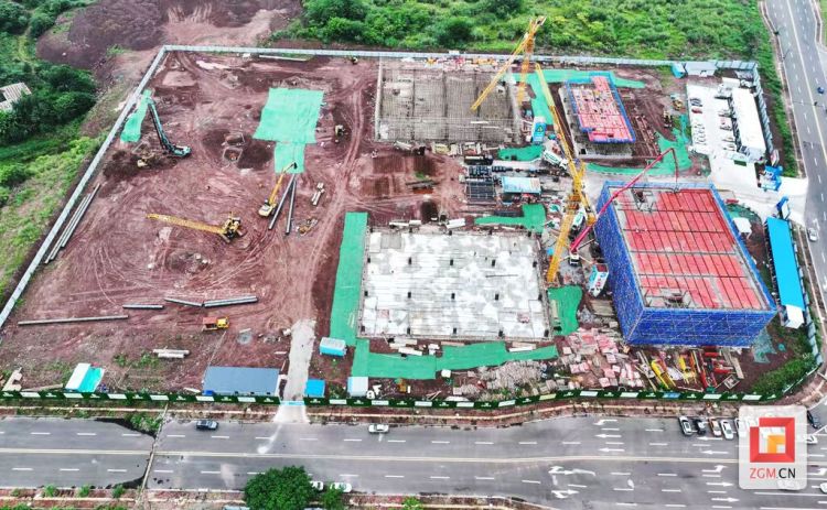 川南渝西科技成果转化中试基地（B区）一期工程加速建设  预计2025年底主体完工