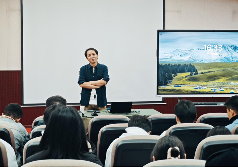 出海文旅微短剧暨同名电影《爱在阿坝》导演饶堃走进高校 分享创作思想内涵及发展趋势_fororder_未标题-1