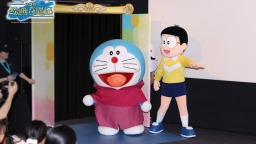 电影《哆啦A梦：大雄的绘画奇遇记》首映